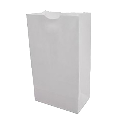 Small White Paper Bag - 2LB