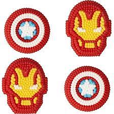 Avengers Icing Decorations