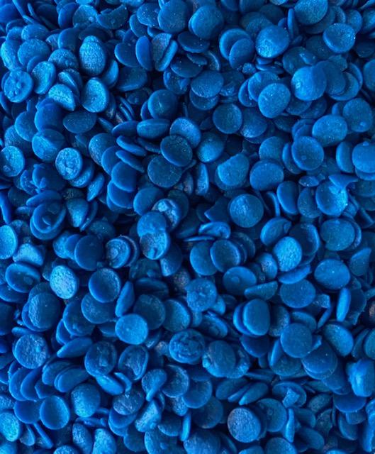 Blue Confetti Quins - 2 oz.