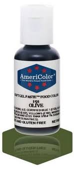 Americolor Gel Paste - Olive 0.75 oz.    