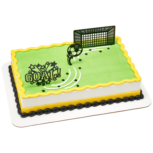 Soccer Goal Cake Topper Kit