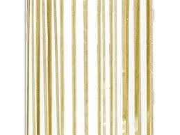 Gold Vertical Stripe Cello Bag - 3.5&quot; x 2&quot; x 7.5&quot; 