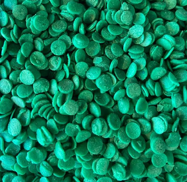 Green Confetti Quins - 2 oz.