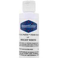 Americolor Gel Paste - White (Bright White) 6 oz.  