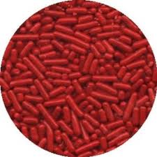 Special Order Item - Red Jimmies/Toppers - 6 LB