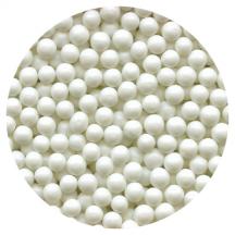 Pearlized White Sugar Pearls - 3.8 oz