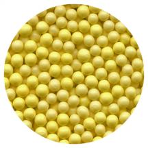 Yellow Sugar Pearls 4oz.