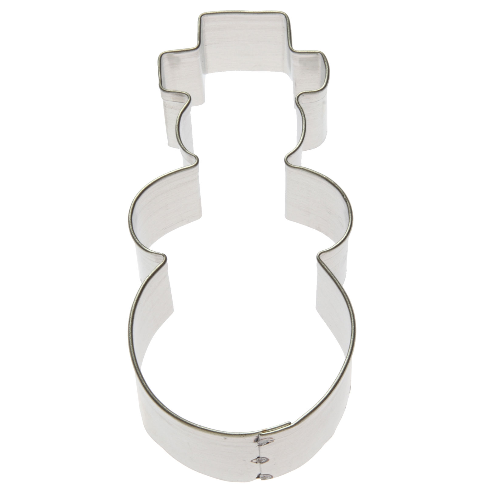 Snowman with hat Cookie Cutter - 3.5&quot; 