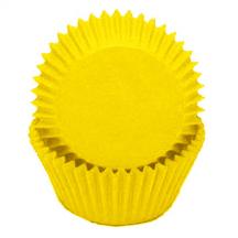 Yellow Mini Baking Cups 