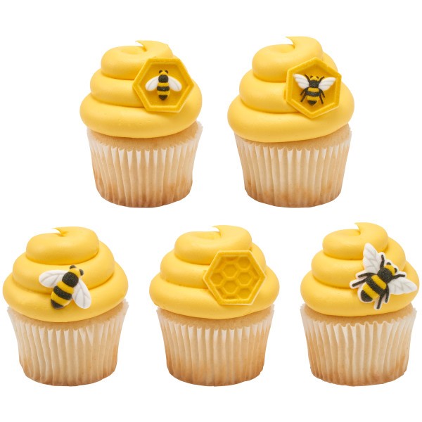 Sugar Honey Bees Sugar Decorations