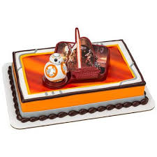 Star Wars the force awkens Cake Topper Kit