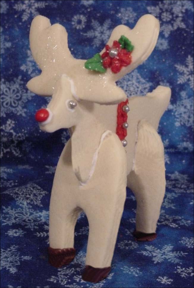 Reindeer Cookie Cutter - 3-D 