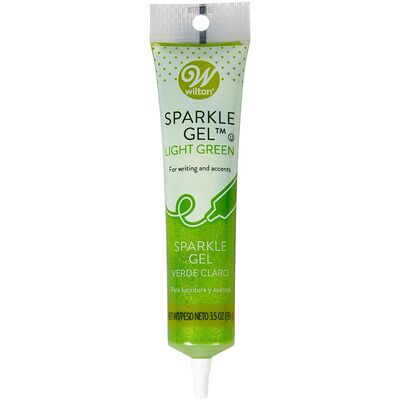 Light Green Sparkle Gel - 3.5 ounce 