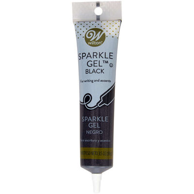 Black Sparkle Gel - 3.5 ounce