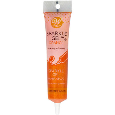 Orange Sparkle Gel - 3.5 ounce