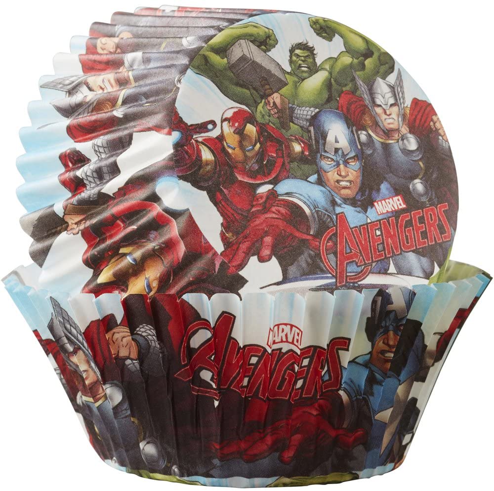 Avengers Baking Cups