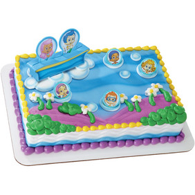 Bubble Guppies Gil, Molly and Gang Cake Topper - Limited Supply