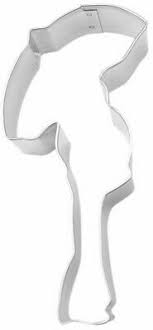 mom to be with Umbrella Cookie Cutter