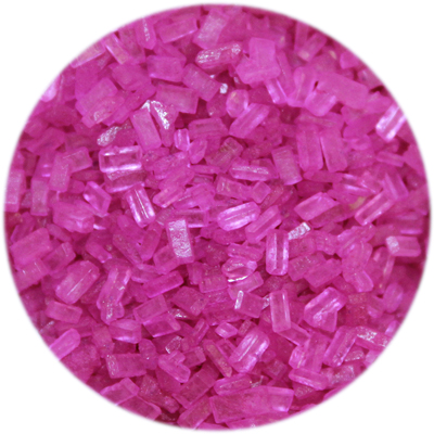 Fuchsia Sugar Crystals 4oz.  