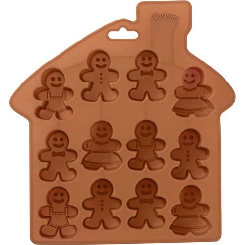 Gingerbread Boy Silicone Mold
