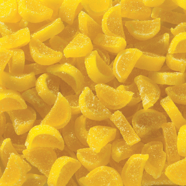 Lemon Jelly Fruit Slices 3 ounces