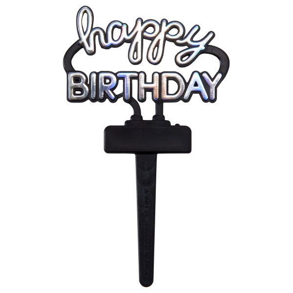 Happy Birthday Neon Sign Cupcake Pics