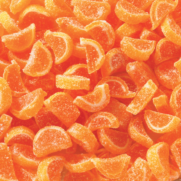 Orange Jelly Fruit Slices 3 ounces  