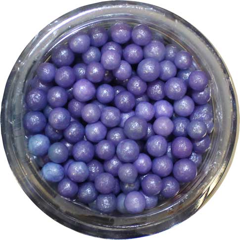 Purple Sugar Pearls 4oz.