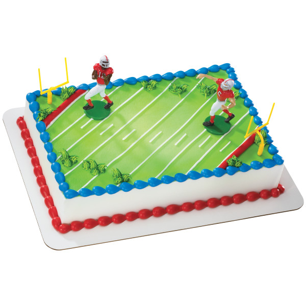 Football Cake Topper   