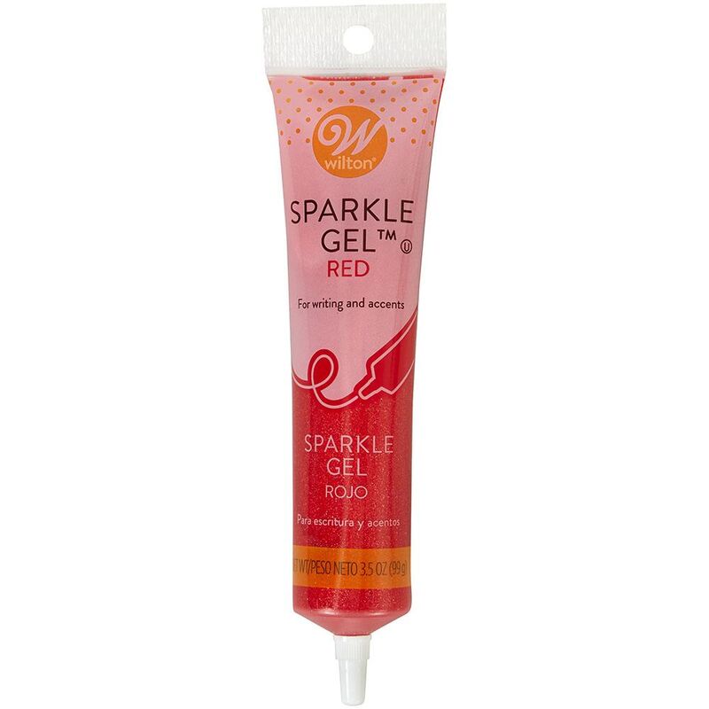 Red Sparkle Gel - 3.5 ounce