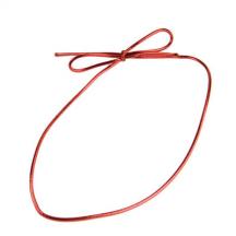 18"  Red Candy Box Elastic Ties (25 Count)