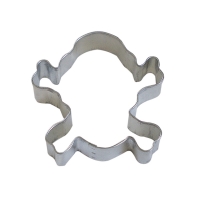 Skull and Crossbones Cookie Cutter - 3"