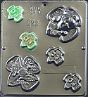 Girl Scout Pieces Chocolate Candy Mold - 3 1/2"