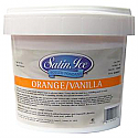 Satin Ice Fondant - Orange/Vanilla 2 lb. Tub