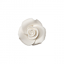Sugar Soft Roses - Small White - 1"