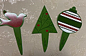 Flat Ornament, Tree & Dove Cupcake Pics