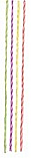 Hot Color Party Thin Candles