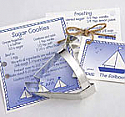 Sailboat Cookie Cutter with handle
