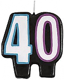 #40 Multi-Colored Candle