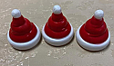 3D Red and White Holiday Hat Layons