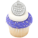 Groovy Disco Ball Cupcake Rings