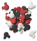 Mickey Mouse Quins - Red-White-Black 2 oz.