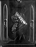 Skis & Boots Chocolate Mold - 7 3/4"
