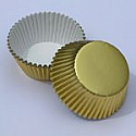 GD Foil Standard Baking Cups - Gold