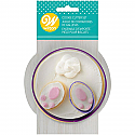 Easter Bunny Cookie Cutter Set - 2 Piece