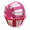 Pink Carnival Print Baking cups