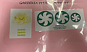 Gum Paste Flower Cutter Set - Gardenia - 3 Piece