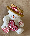 Miscellaneous Clearance - Figurine - Snowman Love - Sarah's Attic Inc