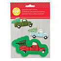 Truck with Tree Comfort Grip Cookie Cutter 
