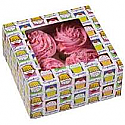 Window Cupcake Box - Cupcake Design
